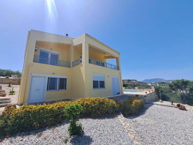 Almyrida Kreta, Almyrida: Atemberaubendes Einfamilienhaus mit Pool-, Meer- und Bergblick Haus kaufen